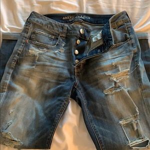 Size 8 Tom Girl cropped jean